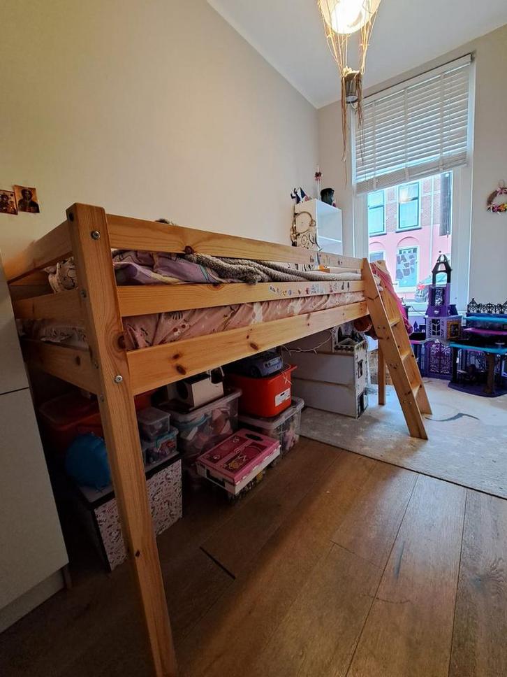 Kids bed 90*190 !, Kinderen en Baby's, Kinderkamer | Stapelbedden en Hoogslapers, Zo goed als nieuw, Hoogslaper, Ophalen