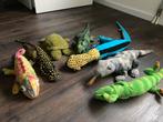 7 reptielen knuffels, Ophalen of Verzenden, Nieuw, Overige typen