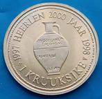 Penning Heerlen 1 KRUUKSJKE - 1998 UNC, Postzegels en Munten, Penningen en Medailles, Nederland, Overige materialen, Verzenden