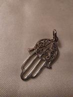 Zilveren Hand van Fatima Hanger, Ophalen of Verzenden, Zo goed als nieuw, Kruis of Symbool, Zilver