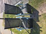 Te koop  2 mooie stoelen met lig functie, Ophalen, Zo goed als nieuw, Aluminium, Verstelbaar