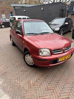 Nissan Micra 1.0 3D N-cvt 1998 Rood, Auto's, 54 pk, 4 cilinders, 450 kg, Origineel Nederlands