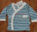 *SALE* Blauw/wit truitje maat 44 / prematuur *NieuW*, Kinderen en Baby's, Babykleding | Prematuur, Truitje of Vestje, Dirkje, Nieuw