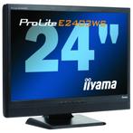 IIYAMA ProLite E2403WS HD Computer Monitor 24 inch, Computers en Software, Monitoren, Iiyama, Gebruikt, HD, Ophalen