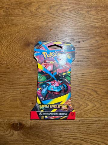 Pokémon Mega Evolution Booster Pack Sleeved! beschikbaar voor biedingen