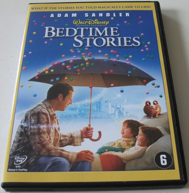 Dvd *** BEDTIME STORIES *** Walt Disney, Cd's en Dvd's, Dvd's | Komedie, Zo goed als nieuw, Overige genres, Vanaf 6 jaar, Ophalen of Verzenden