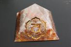 Orgonite piramide met Carneool, Svadhishthana en meer, Sieraden, Tassen en Uiterlijk, Edelstenen, Ophalen of Verzenden, Nieuw