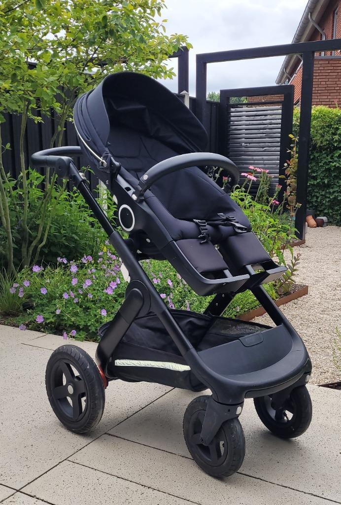 Stokke Trailz Kinderwagen 2 in 1 met regenhoes, Kinderen en Baby's, Kinderwagens en Combinaties, Gebruikt, Combiwagen, Overige merken