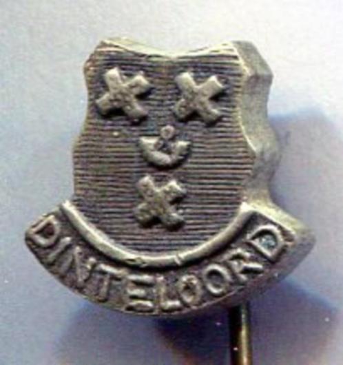 Dinteloord stadswapen zilverkleurig speldje( U_087a ), Verzamelen, Speldjes, Pins en Buttons, Nieuw, Speldje of Pin, Stad of Land