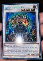 Yu-Gi-Oh! Archfiend’s Call FIGA 1st Edition M/NM !, Ophalen of Verzenden, Zo goed als nieuw, Losse kaart, Foil