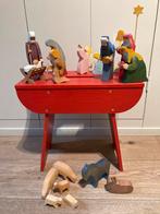 Vintage Kinderkram kerstgroep zonder stal later ostheimer, Ophalen of Verzenden, Gebruikt, Overige typen