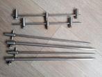 Set karpersteunen. Banksticks en buzzerbar, Watersport en Boten, Ophalen of Verzenden, Gebruikt