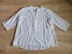 Luchtige witte tuniek met werkje maat XL ~ TH0010, Ophalen of Verzenden, Zo goed als nieuw, Maat 46/48 (XL) of groter, Wit