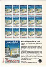 Denemarken jul zegels 1990 Randers MNH, Postzegels en Munten, Postzegels | Europa | Scandinavië, Denemarken, Verzenden, Postfris