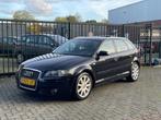 Audi A3 Sportback 1.6 FSI Attraction, 65 €/maand, Gebruikt, Zwart, 4 cilinders