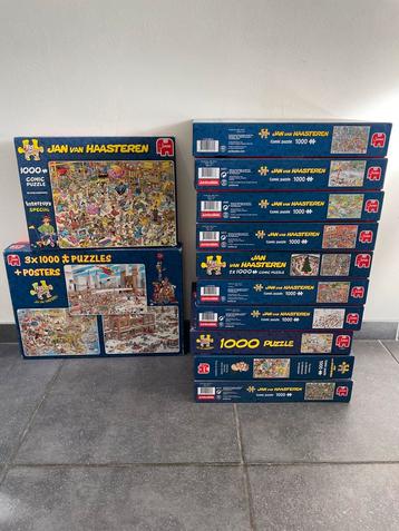 Diverse Jan van Haasteren Puzzels - 1000 stukjes beschikbaar voor biedingen