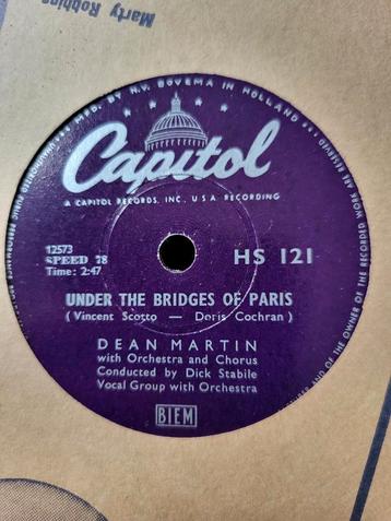 Dean Martin - Under the Bridges of Paris 78 toeren beschikbaar voor biedingen