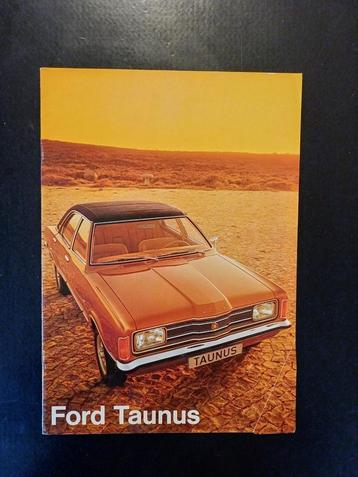 FORD TAUNUS brochure folder origineel NL  beschikbaar voor biedingen