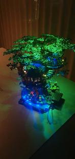 Lego boomhut 21318 inclusief verlichting, Ophalen of Verzenden, Zo goed als nieuw