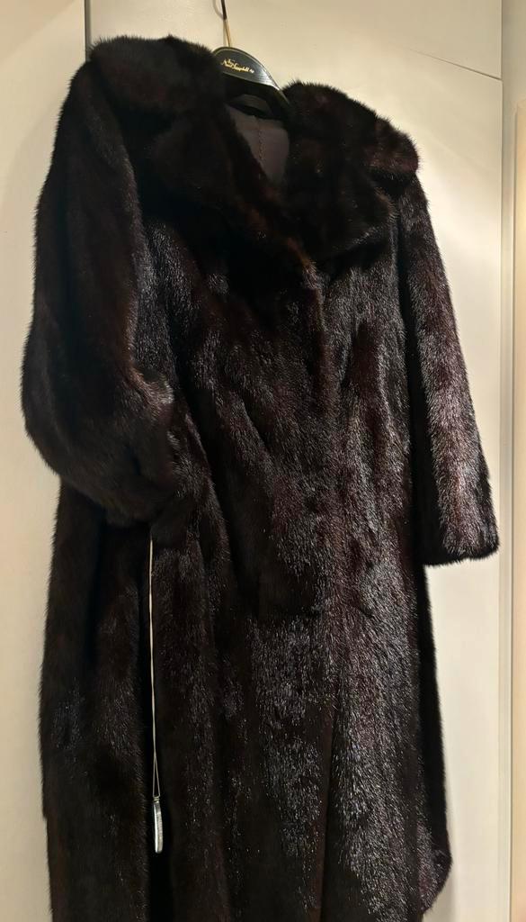 Vintage nerts Bontjas - donkerbruin NIEUW, Kleding | Dames, Jassen | Winter, Nieuw, Maat 38/40 (M), Bruin, Ophalen of Verzenden