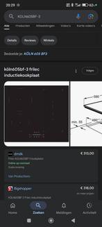frilec KÖLN605BF-3, Witgoed en Apparatuur, Kookplaten, Nieuw, Energieklasse A of zuiniger, Inbouw, Inductie
