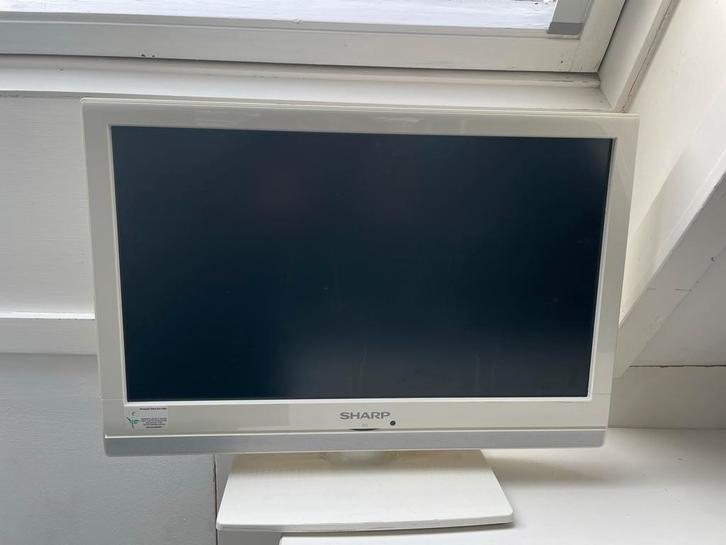 Sharp LCD TV - LC-19S7E-WH, Audio, Tv en Foto, Televisies, Gebruikt, LCD, 40 tot 60 cm, HD Ready (720p), Sharp, 50 Hz, Ophalen
