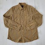 PME Legend overhemd XL lange mouwen geruit mosterd geel, Geel, Ophalen of Verzenden, Zo goed als nieuw, Pme Legend