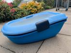 Kattenbak, Huis en Inrichting, Keuken | Tupperware, Ophalen of Verzenden, Zo goed als nieuw, Blauw