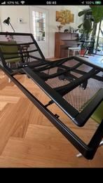 Auping elektrische bed 190x90 cm, Ophalen, Eenpersoons, Hout, 90 cm