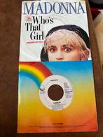 Madonna - gambler / who s that girl, Ophalen of Verzenden, Zo goed als nieuw, Pop
