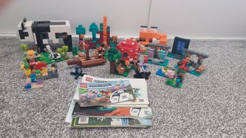 Lego Minecraft, 8 sets inclusief de boekjes. beschikbaar voor biedingen