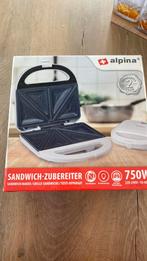 Tosti ijzer nieuw in de doos, Witgoed en Apparatuur, Wafelijzers, Ophalen of Verzenden, Zo goed als nieuw