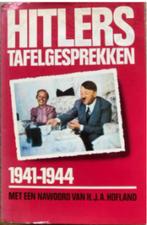 Hitlers tafelgesprekken 1941-1944, Ophalen of Verzenden, Tweede Wereldoorlog, Overige onderwerpen