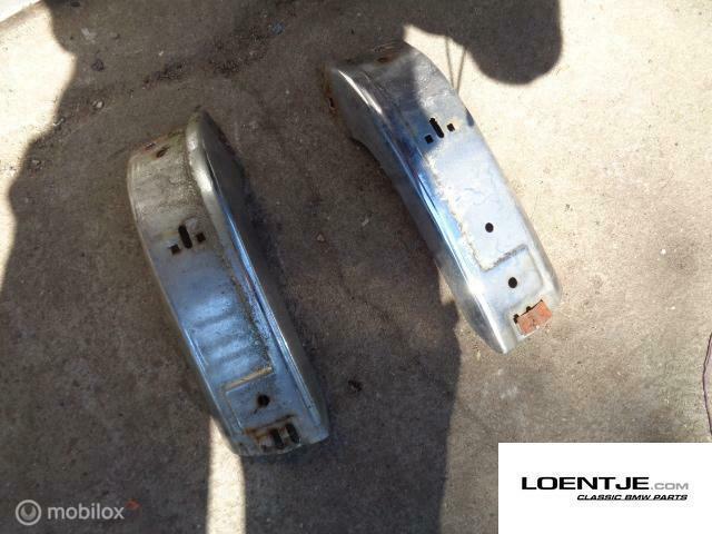 chromen bumperhoek BMW e30 links rechts 325i 320i 318i etc, Auto-onderdelen, Carrosserie en Plaatwerk, Bumper, BMW, Voor, Gebruikt