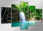 Nieuw * 5 Luik van Canvas * Waterval Paradijs 80x160cm, Ophalen of Verzenden
