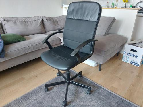 Bureaustoel (Ikea), Huis en Inrichting, Bureaustoelen, Zo goed als nieuw, Bureaustoel, Zwart, Ergonomisch, Ophalen