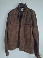 Nieuw suede herenjas maat 48 met prijskaartje, Kleding | Heren, Jassen | Winter, Bruin, Maat 48/50 (M), Nieuw, C&A
