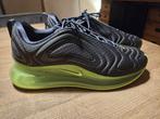 Orginele Nike Air Max 720 - Zwart/Groen - Maat 45, Zwart, Nike, Ophalen of Verzenden, Sneakers of Gympen