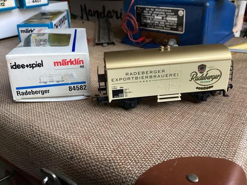 Marklin IDEE+SPIEL MHI 84582 DB RADEBERGER BIERBRAUEREI NIEU, Hobby en Vrije tijd, Modeltreinen | H0, Nieuw, Wagon, Märklin, Ophalen of Verzenden