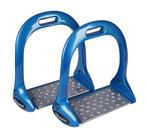 Blauwe Horka Tech stijgbeugels 12 cm, Nieuw, Ophalen of Verzenden, Springen, Info@horka.com