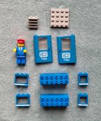 Lego trein locomotief (set 7760) deuren ramen gewicht trap., Ophalen of Verzenden, Gebruikt, Losse stenen, Lego
