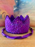 SALE Waldorf vilten verjaardagskroon wol en vilt, Verzenden, Zo goed als nieuw, Figuurtje(s), Wolvilt