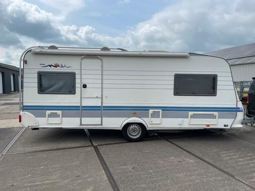 Hobby excellent easy 540 caravan BJ 2002, Caravans en Kamperen, Caravans, Particulier, tot en met 4, 1000 - 1250 kg, Rondzit, Hobby