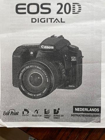 Canon Eos 20 D beschikbaar voor biedingen