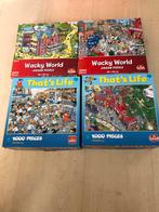 4 That’s life / Wacky World puzzels ( voor €9,00, Ophalen of Verzenden, 500 t/m 1500 stukjes, Legpuzzel, Zo goed als nieuw