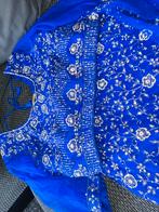 Ghagra indiaanse tweedelige set met sjaal, Kleding | Dames, Ophalen of Verzenden, Zo goed als nieuw, Overige typen
