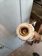 Brocante witte kandelaar
Voor dunne kaarsen, Overige materialen, 25 tot 50 cm, ., Ophalen of Verzenden