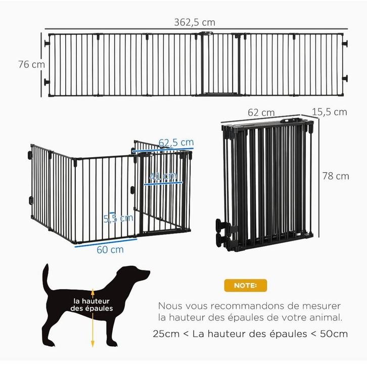 Nieuw Hondenhekwerk - Veiligheid voor je hond!, Kinderen en Baby's, Traphekjes, Nieuw, Ophalen of Verzenden