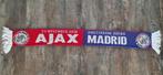 Sjaal Ajax - Real Madrid, Ophalen of Verzenden, Zo goed als nieuw, Ajax, Vaantje of Sjaal