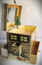 Muziekdoosje~Beautycase~Speeldoosje~Kerst Muziekdoos Sierade, Ophalen of Verzenden, Zo goed als nieuw, Hardcase, Met spiegeltje(s)